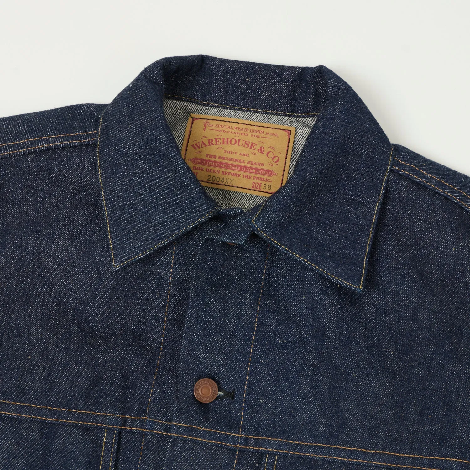 Warehouse & Co 2004XX 'Type-III' Denim Jacket - Raw