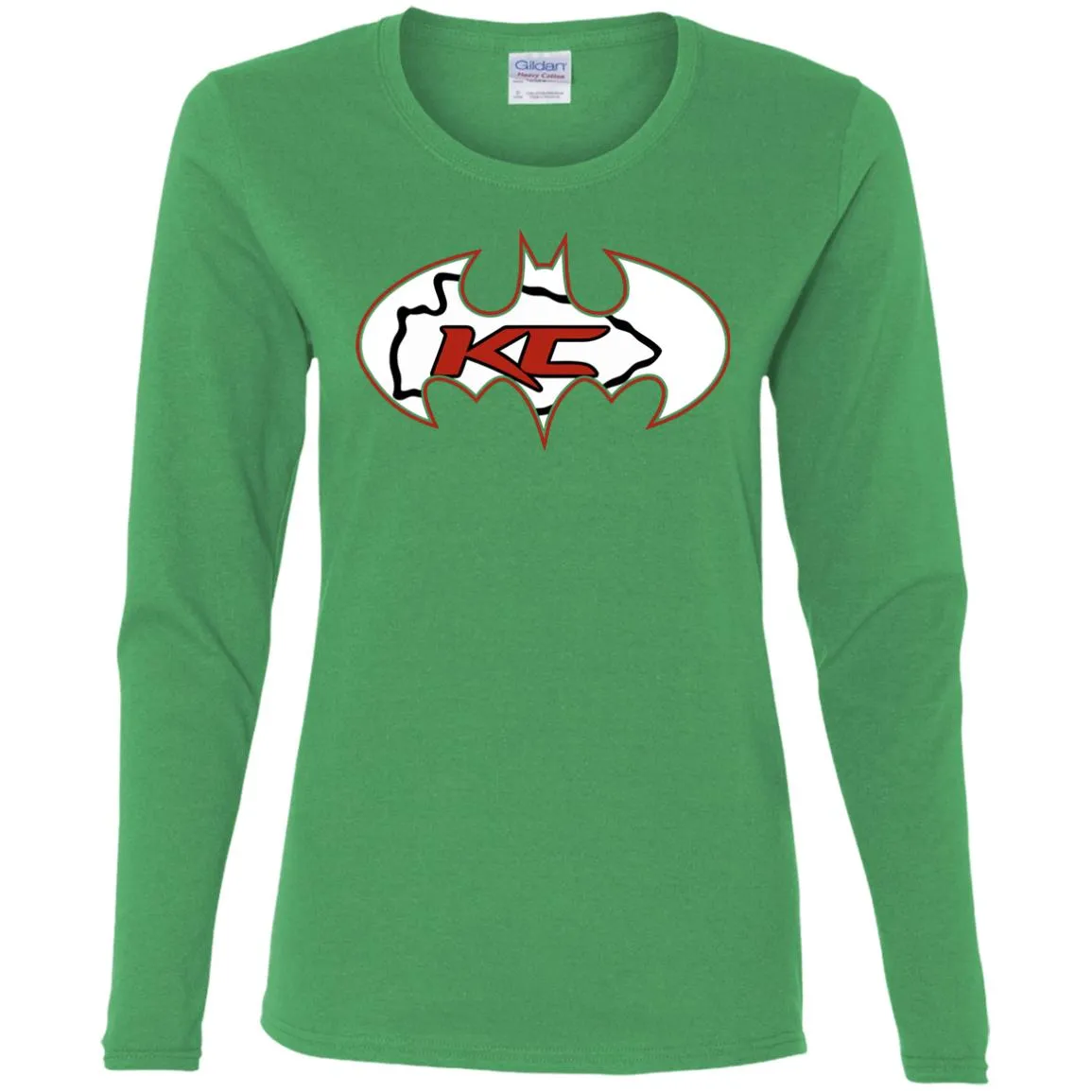 We Are The Kansas City Chiefs Batman Nfl Mashup Women Long Sleeve Shirt