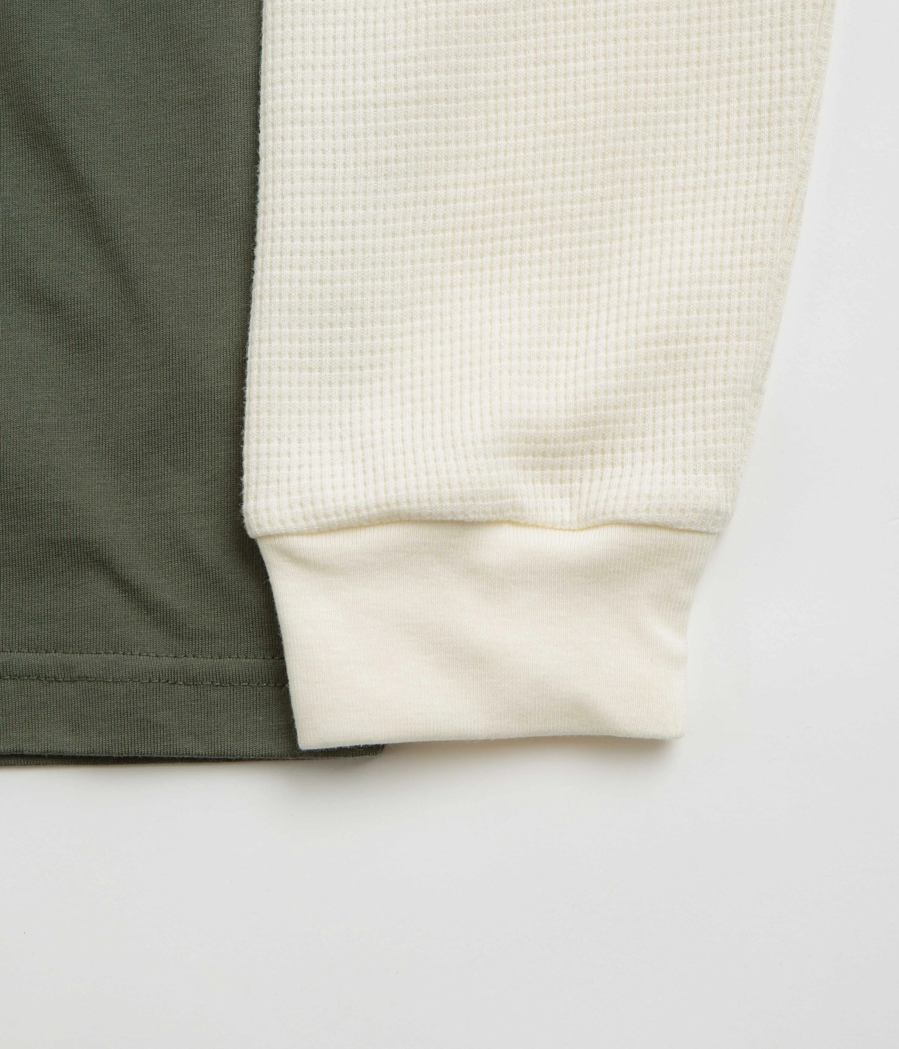 Welcome Chasm Layered Long Sleeve T-Shirt - Ivy