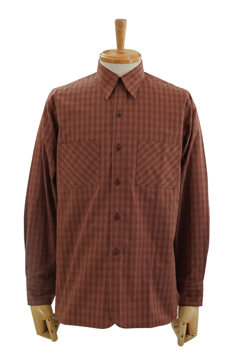 Windowpane Work Shirt