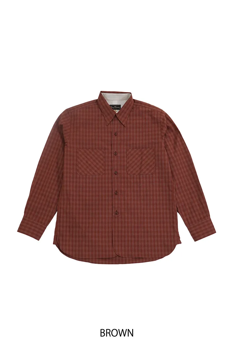 Windowpane Work Shirt