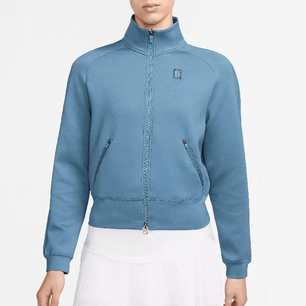 Women`s Court Dri-FIT Heritage Full Zip Tennis Jacket Aegean Storm