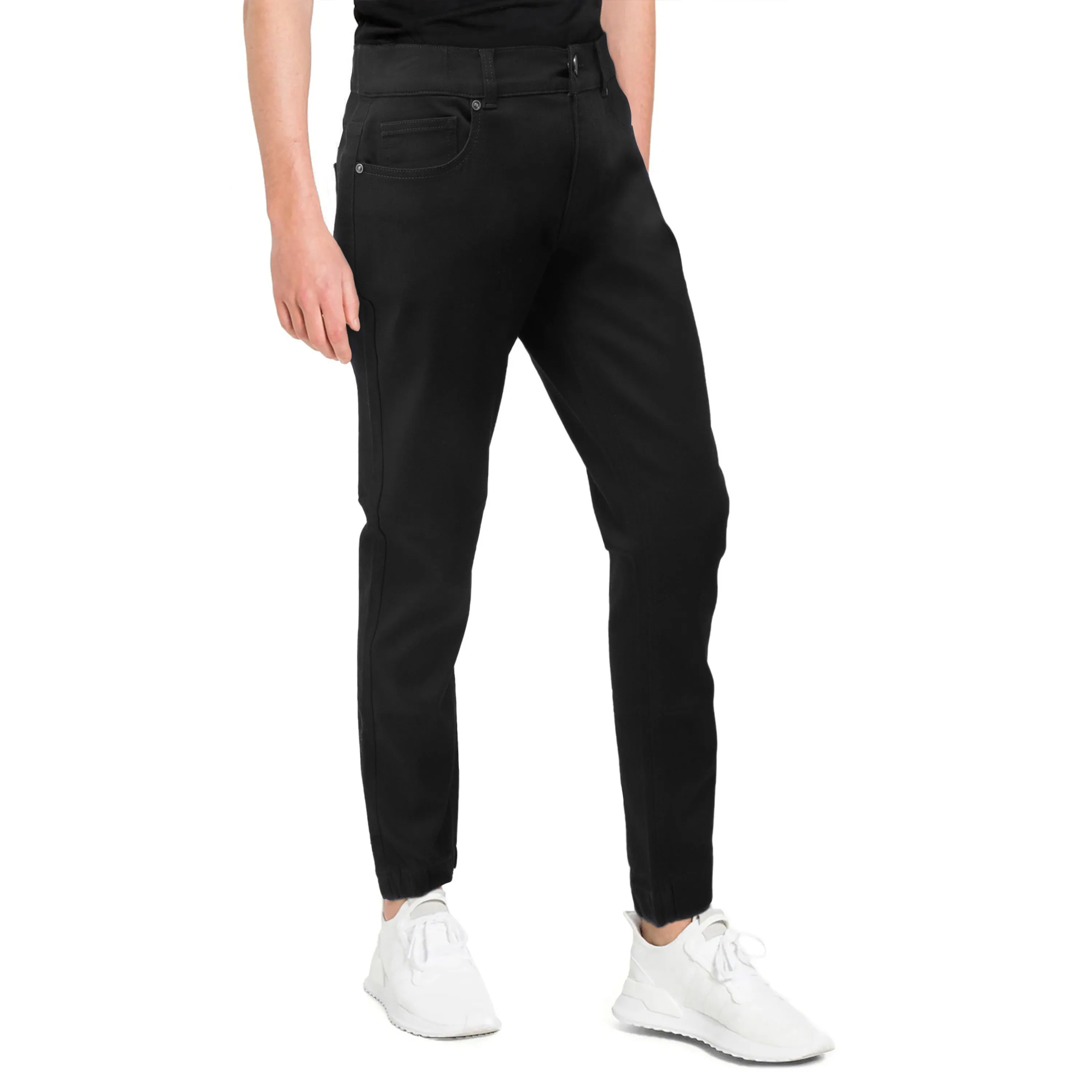 X RAY Men's Elastic Waist Jogger Twill Pants