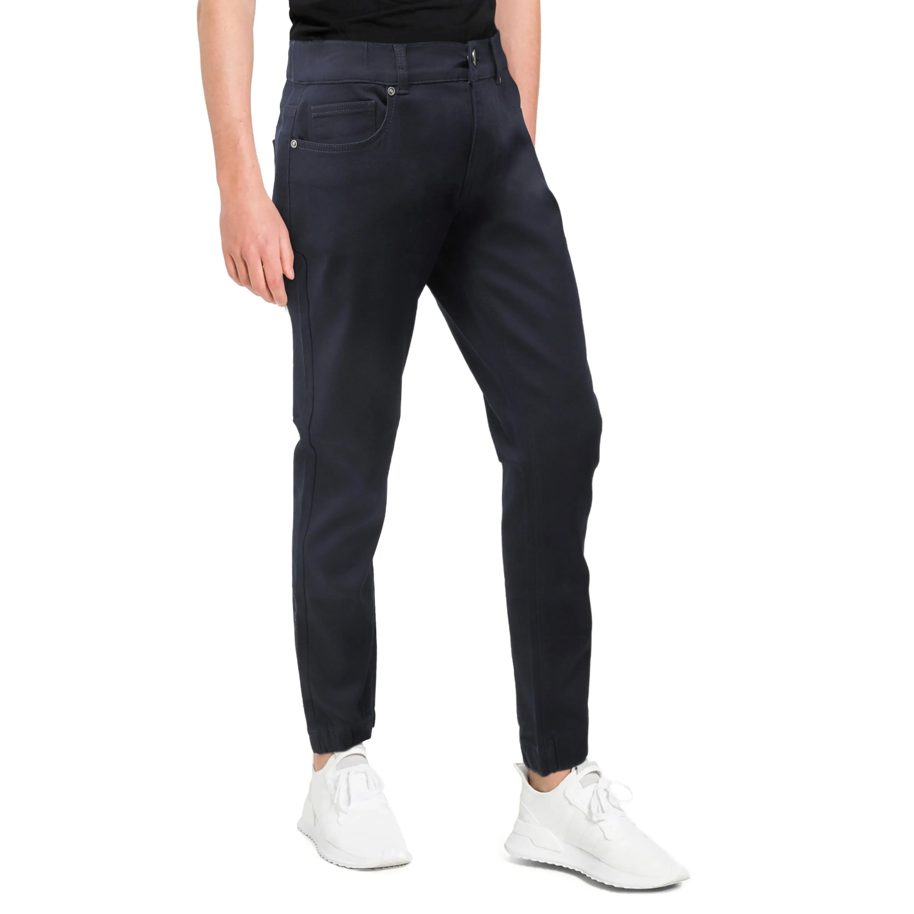 X RAY Men's Elastic Waist Jogger Twill Pants