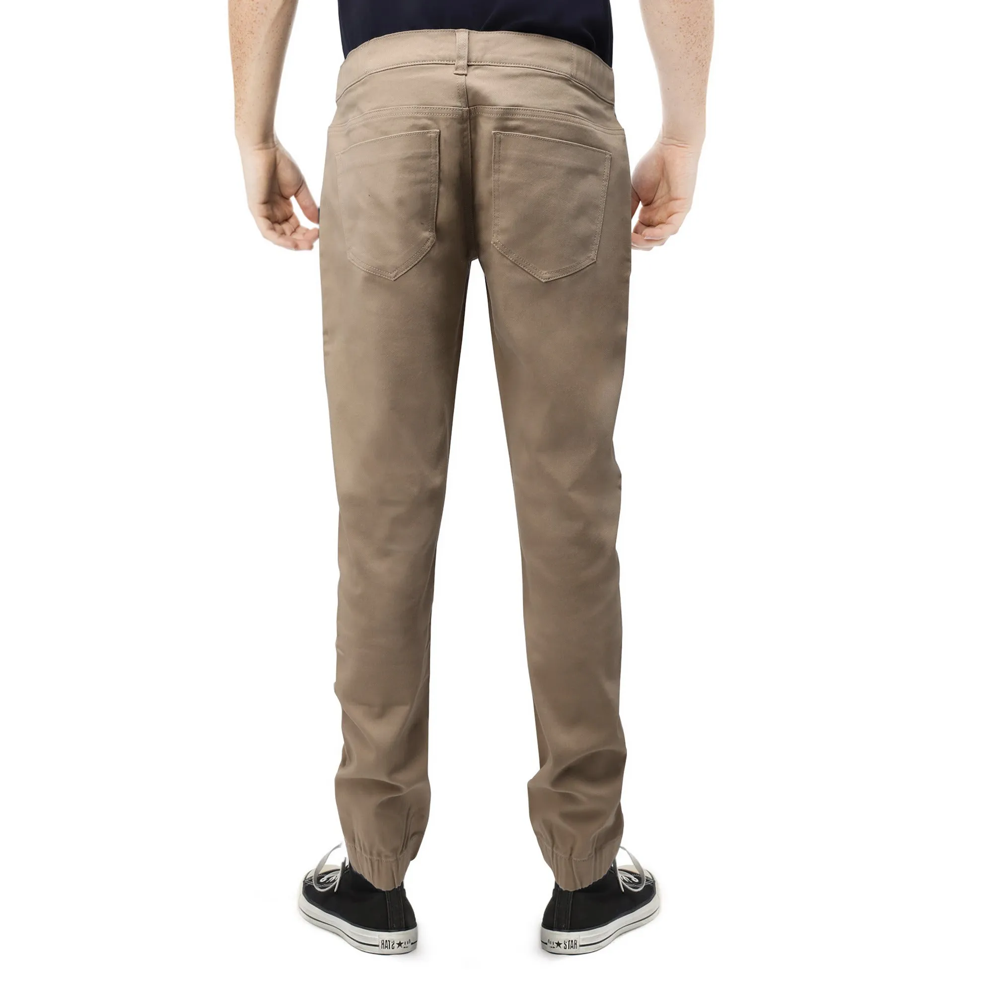 X RAY Men's Elastic Waist Jogger Twill Pants