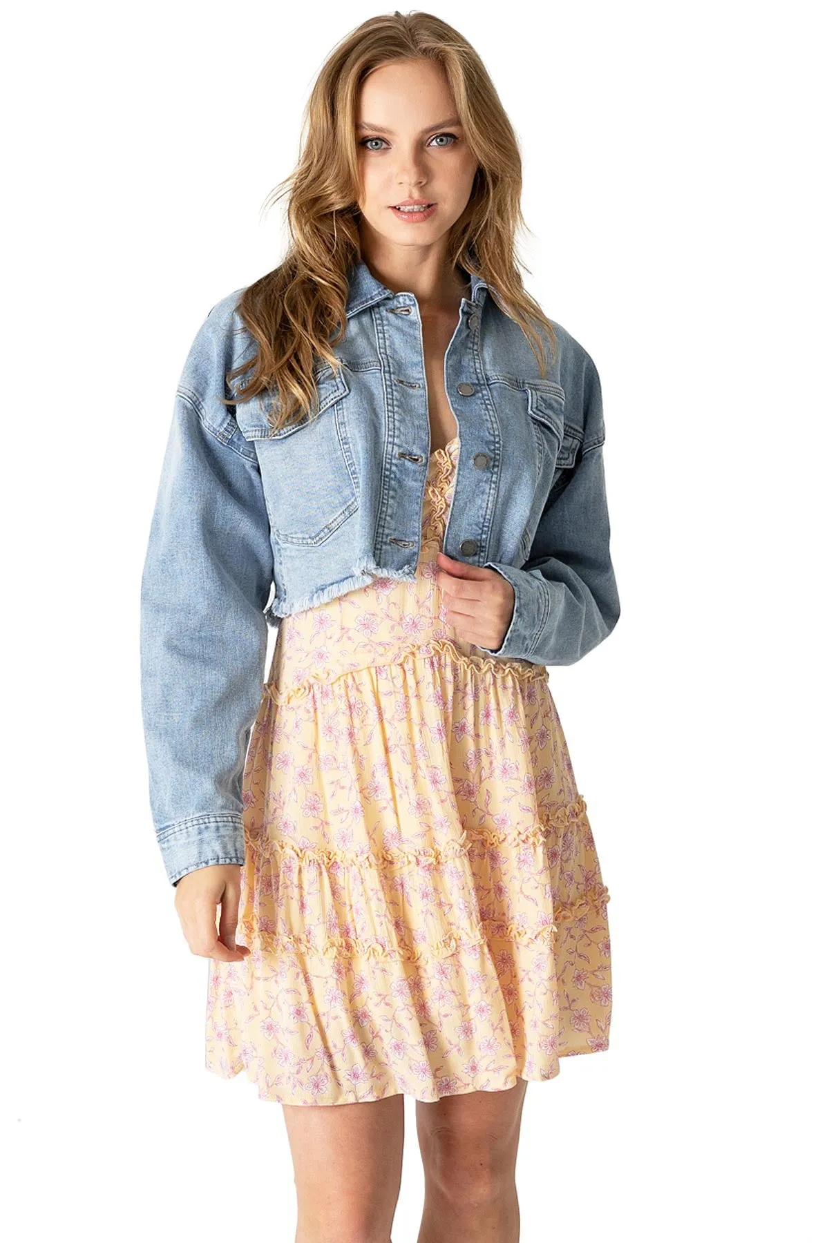 Yuma Crop Denim Jacket