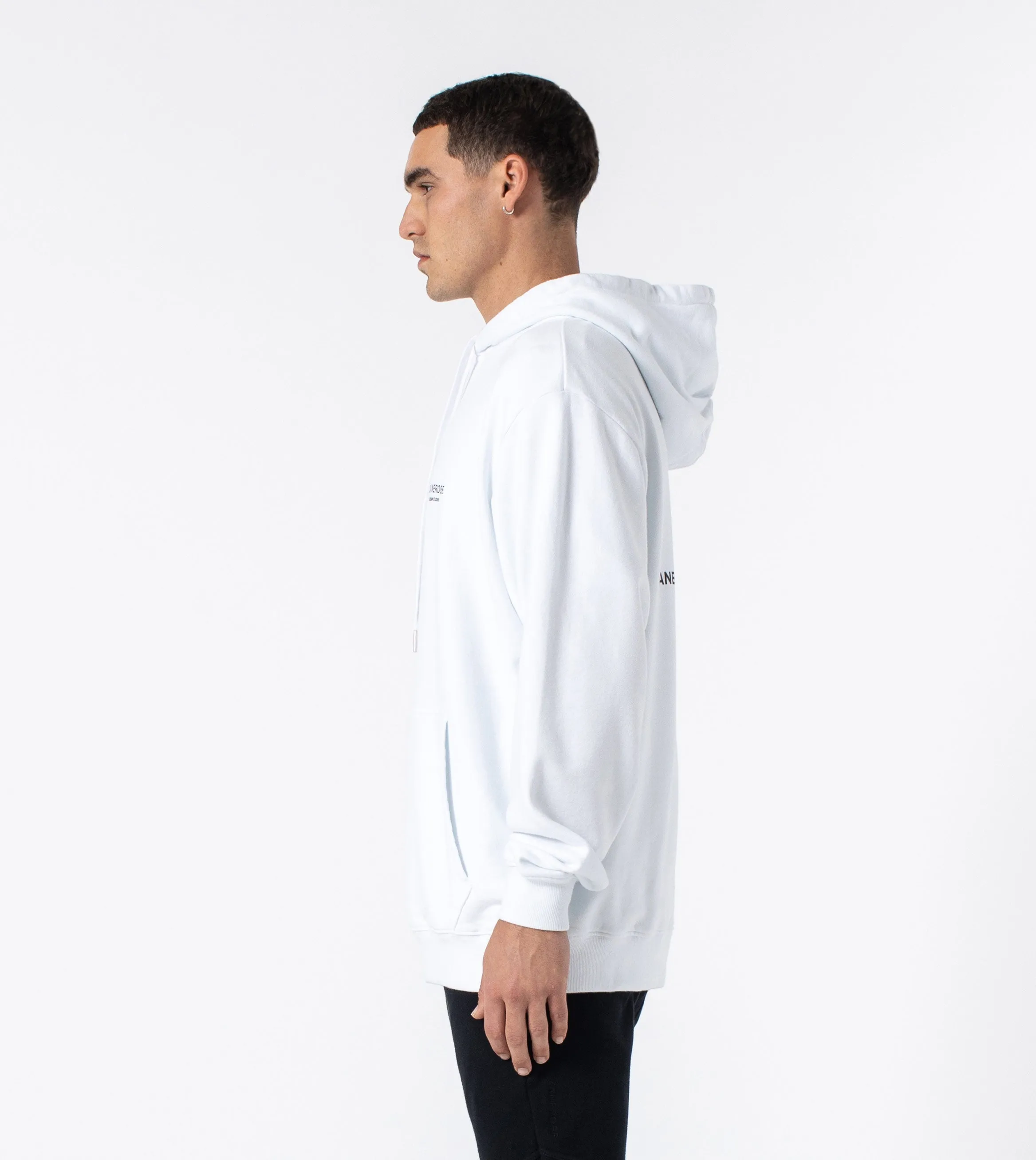 ZRGH Orgo Hood Sweat White