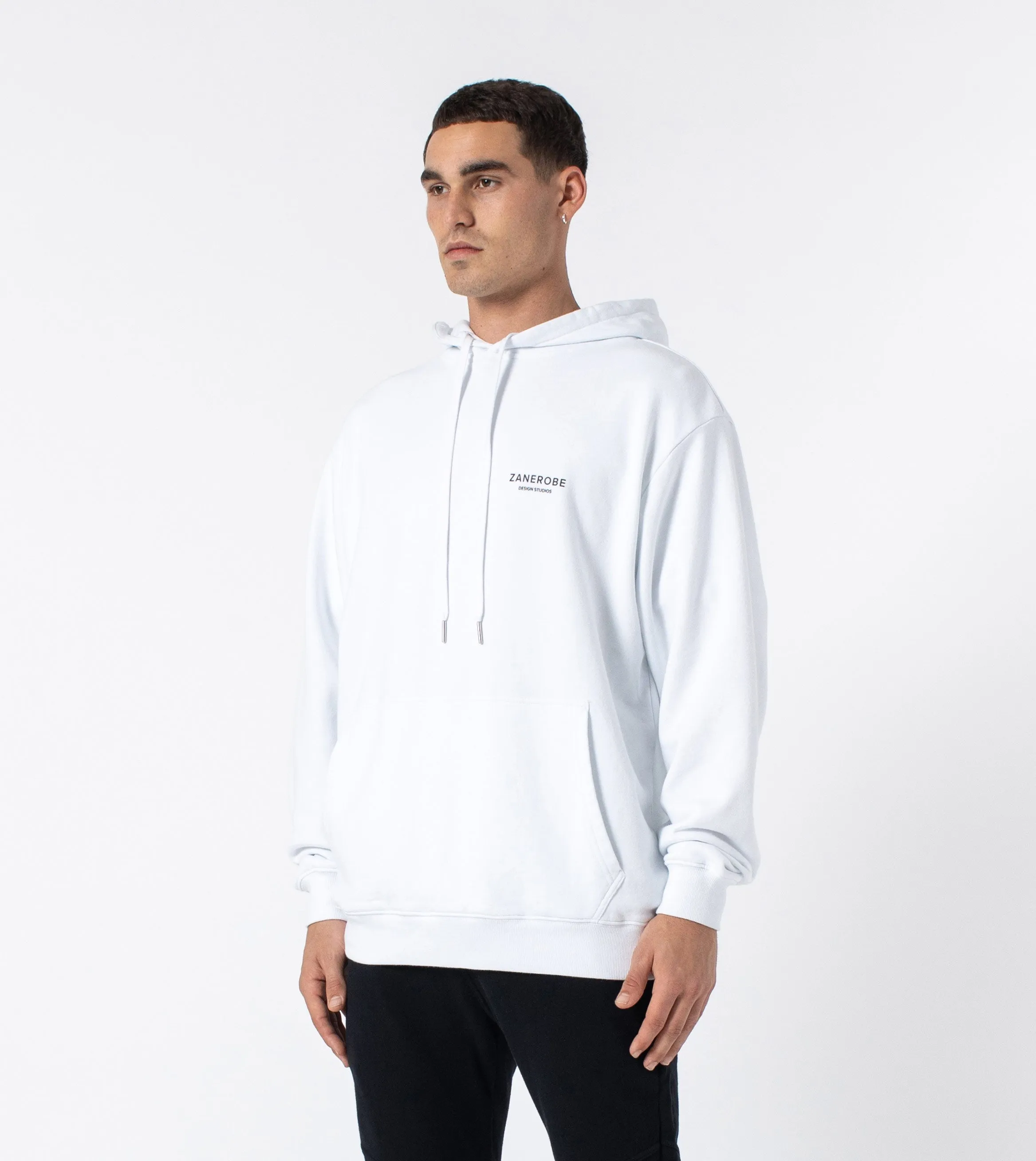 ZRGH Orgo Hood Sweat White